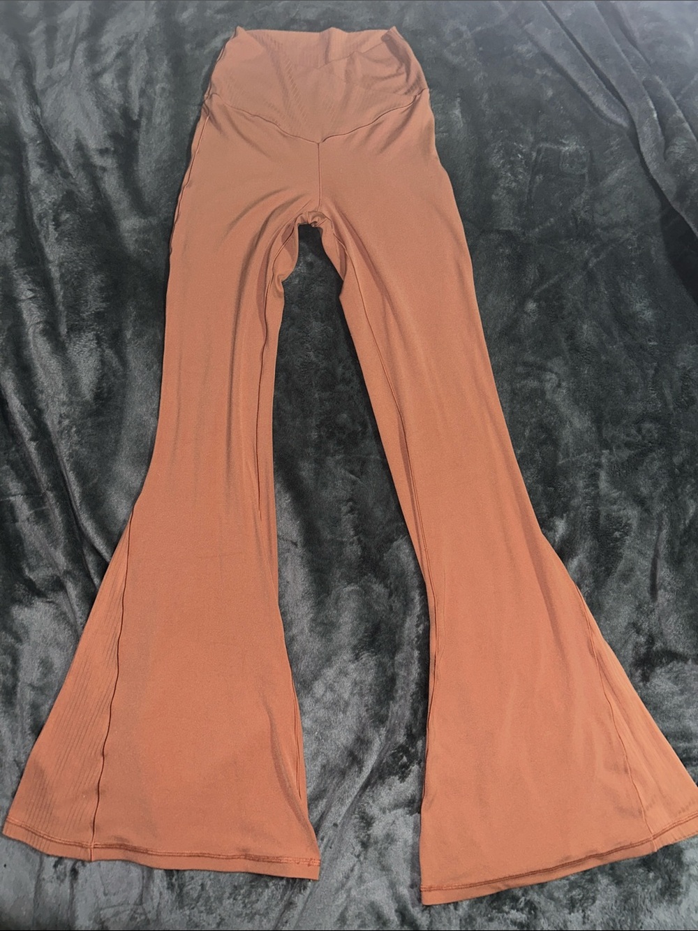 aerie Rust Flare High-Waist Leggings